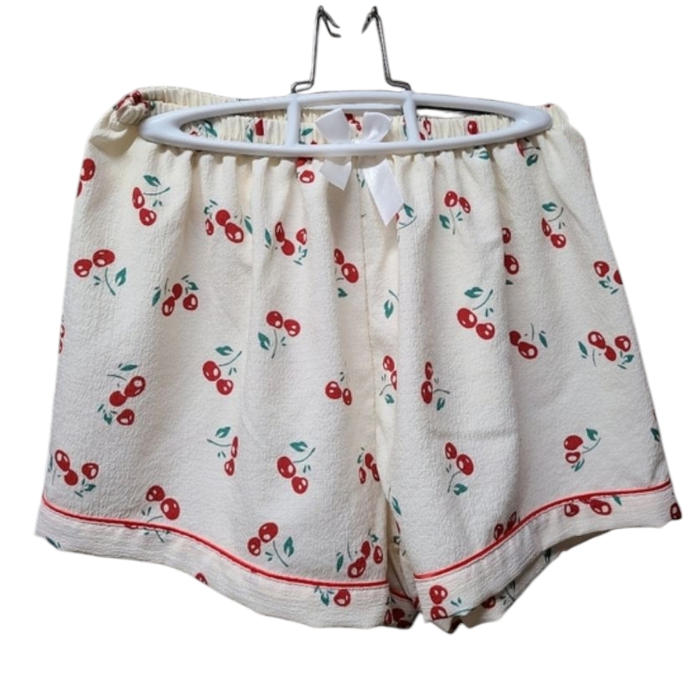 Cherry Print Women's Pajama Set Large NWOT - Picture 3 of 7